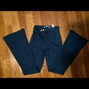 Celebrity pink trouser jeans